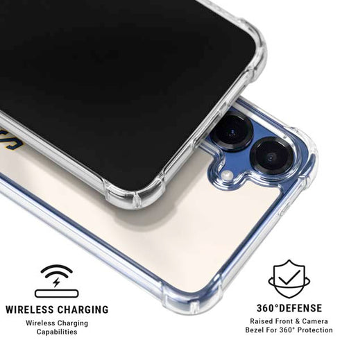 MLB Milwaukee Brewers Home Jersey Galaxy S25 Clear Case